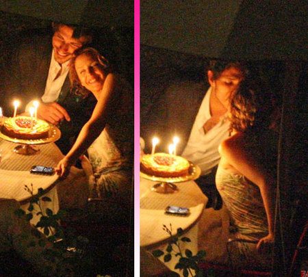 Kylie Minogue celebra el cumpleaños con Andrés Velencoso