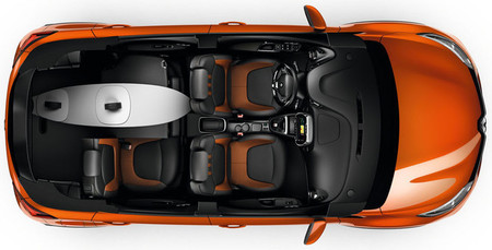 Renault Captur 2013, vista interior