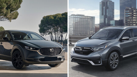 Mazda CX-30 s Grand Touring (turbo) vs Honda CR-V Turbo Plus: enfoques distintos a precios muy cercanos