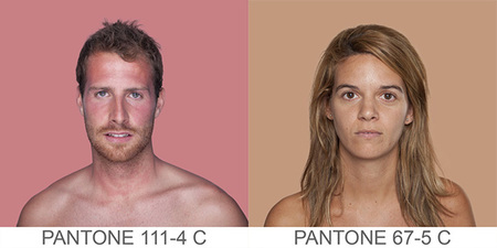 Angélica Dass compara la tonalidad de la piel con la guía Pantone: ¿Sabes qué color Pantone eres?