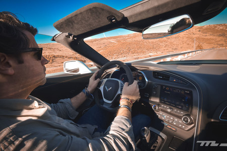 Corvette Z06 Prueba interior