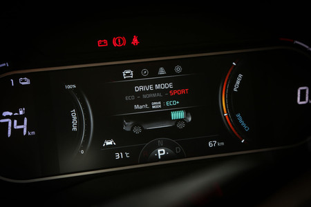 Kia e-Soul 2019 modos conducción