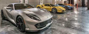 Si me sobrasen 15 millones de euros, este sería mi garaje: sitio para 30 coches junto a una mansión de 17.000 metros cuadrados