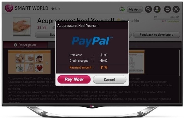 LG con PayPal