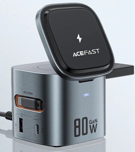 Cargador Inalambrico Seis En Uno Acefast