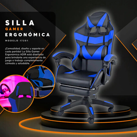Silla Gamer Ajustable