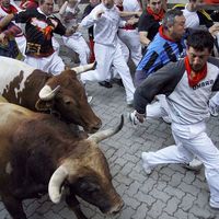 Una embarazada de ocho meses pretendía correr en el encierro de San Fermín