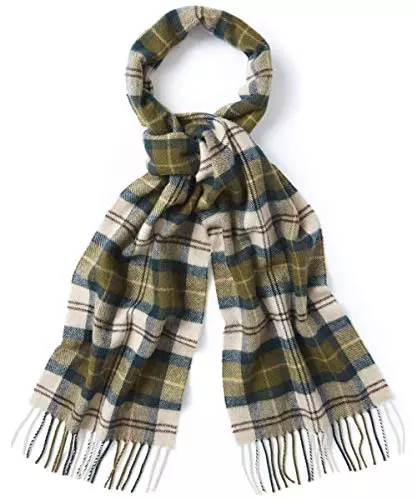 Barbour Tartan Lambswool Scarf Ancient-Bufandas