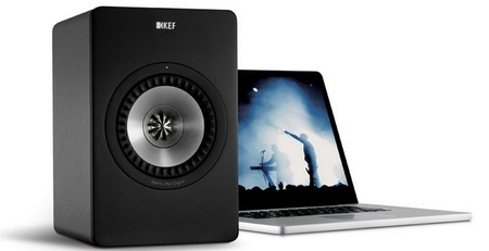 KEF X300A, altavoces activos de escritorio que no necesitan tarjeta de sonido