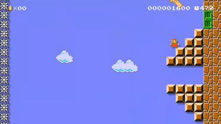 Superar el nivel 1-1 de Super Mario Bros. se convierte en todo un desafío al volverlo vertical en Super Mario Maker 2