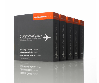 easy4men: pack de viaje masculino de easyJet
