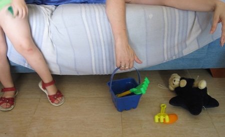 Agotadoras vacaciones con niños