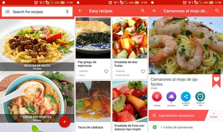 Recetas del Libro de Cocina