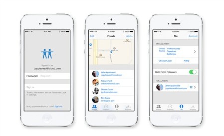 Apple actualiza la aplicación Find My Friends adecuándola al estilo de iOS 7
