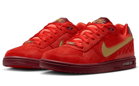 Parecen Ser Un Homenaje A Espana Pero Estas Zapatillas Rojas De Nike Son En Realidad Parte De Una Colaboracion Historica Con Paul Rodriguez