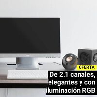 Por apenas 100 euros, estos altavoces para PC destacan por potencia y también por diseño