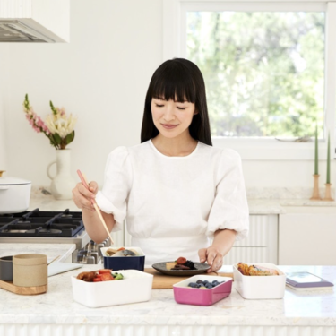 Así es la cocina de Marie Kondo: juega con el color (y el orden) como nadie 
