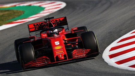 Vettel Barcelona F1 2020