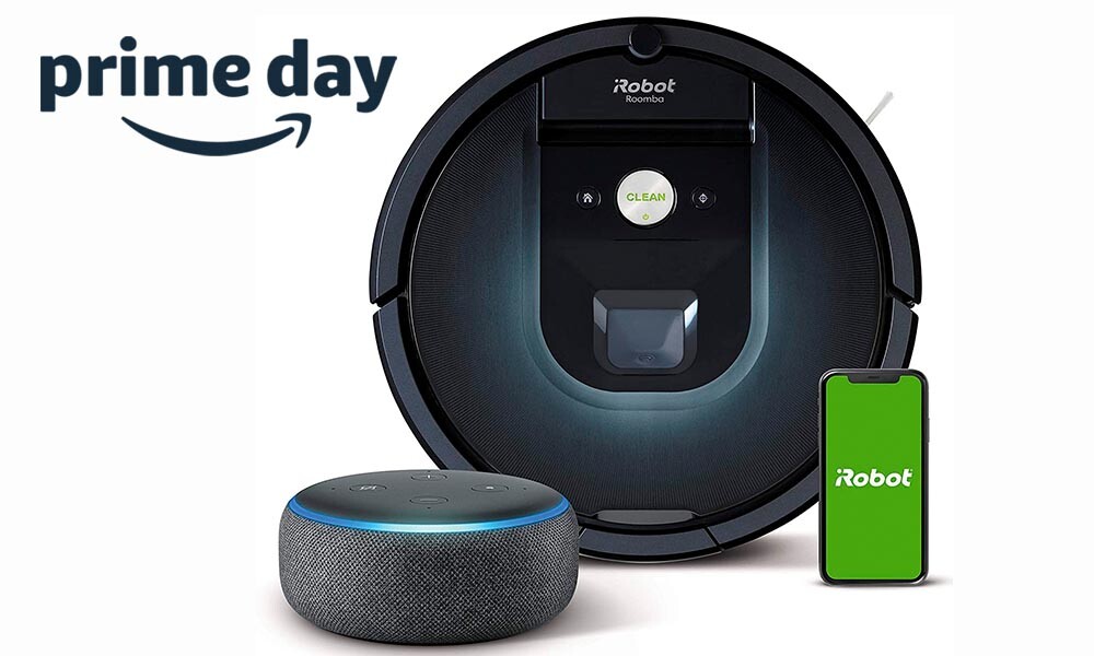 El Roomba 981 en pack con un Echo Dot te sale más barato que sin él en el Prime Day: ahora lo tienes por sólo 419 euros