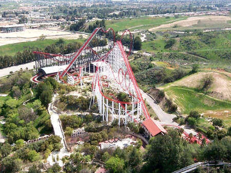 Montana Rusa Six Flags
