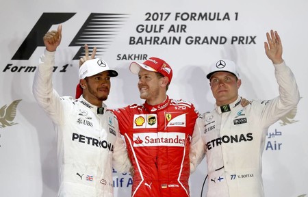 Podio Gp Bahrein