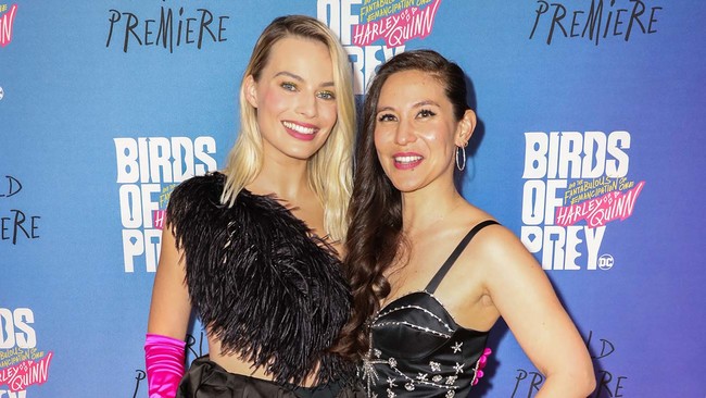 Margot Robbie And Christina Hodson Together At An Birds Of Prey Event Publicity H 2020