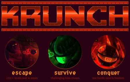 Adelanto de 'KRUNCH', un indie creado por Lou LeGrudge y Dirk Rugged, con banda sonora de Dirk y Disasterpeace ('Fez')