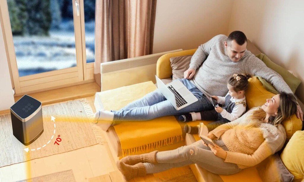 Compacto y eficiente: este es el calefactor de bajo consumo que ha conseguido la mejor valoración en Amazon 