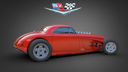 '33 Bomber Style Rod Design, otra bonita obra de Vizualtech