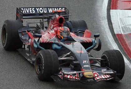 Toro Rosso se desboca en Shanghai