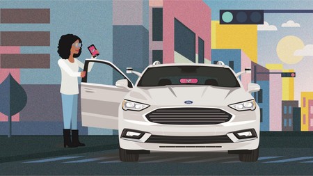 Ford quiere que sus coches se integren en el servicio de Lyft, pero aún no se plantea que no haya conductor
