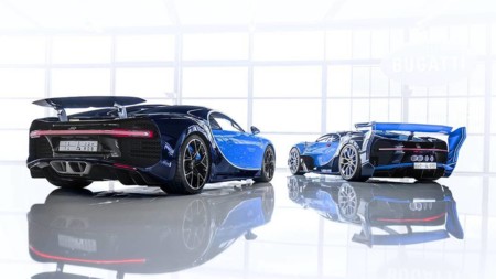 Bugatti Chiron de exhibición y GT Vision son comprados por príncipe árabe