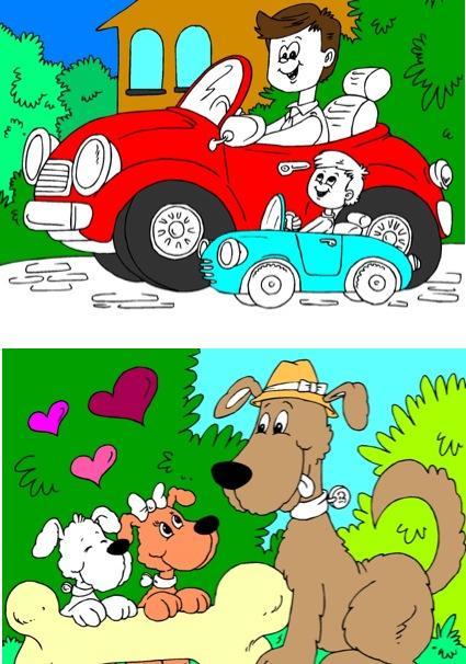 Día del padre pintar online