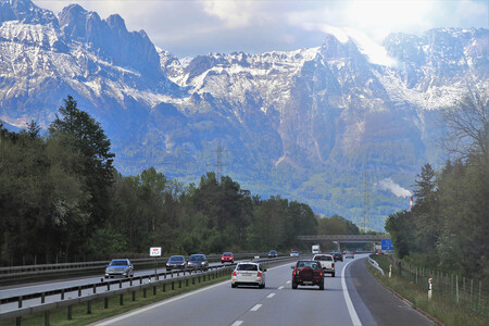 Autopista montaña