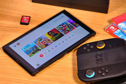 Con Nintendo Switch 2 llegan nuevos accesorios. Con este tienes los Joy-Con siempre cargados aunque no pares de jugar 