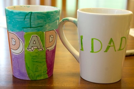 Manualidades Dia Padre Taza Decorada