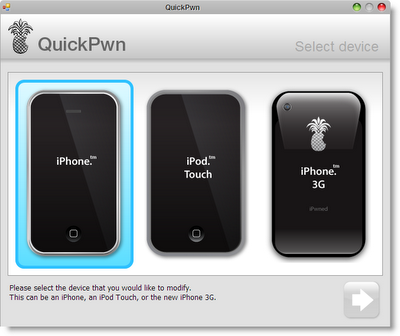 Nuevo QuickPwnGUI para Windows, con soporte para firmware 2.0.2
