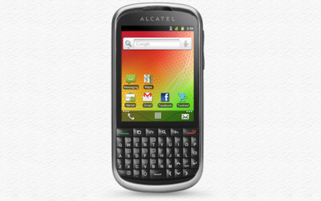 Alcatel OT-915, la novedad del fabricante francés para MWC 2012