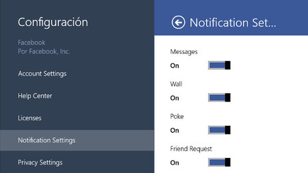 Facebook actualiza su aplicación de Windows añadiendo la configuración de notificaciones