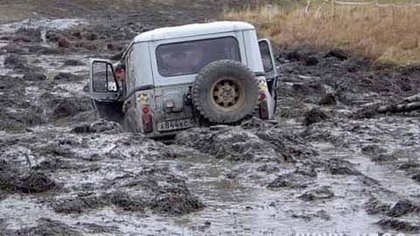 carreteras rusas en mal estado