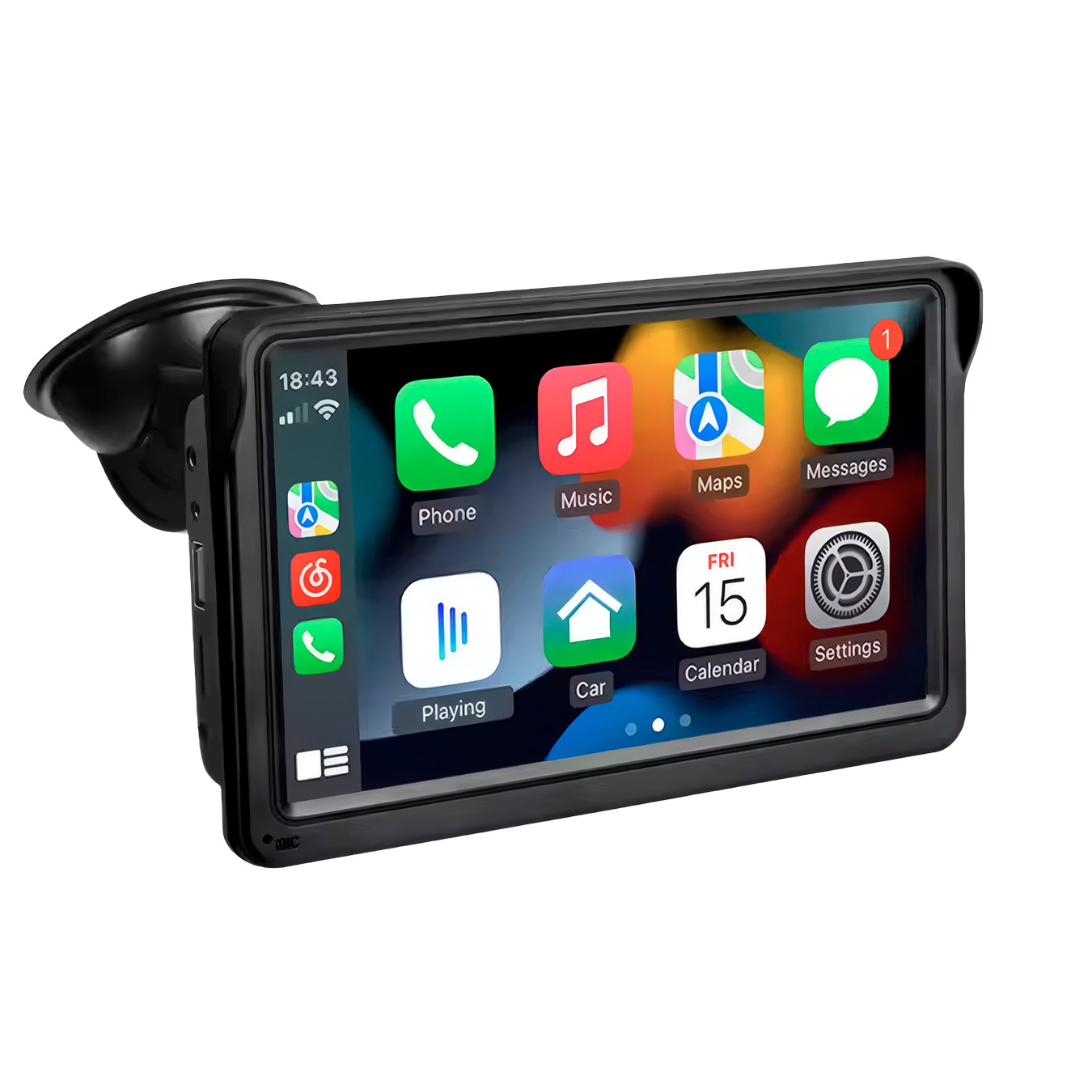 Pantalla con Apple CarPlay y Android Auto de 7 pulgadas (Más cupón de descuento)