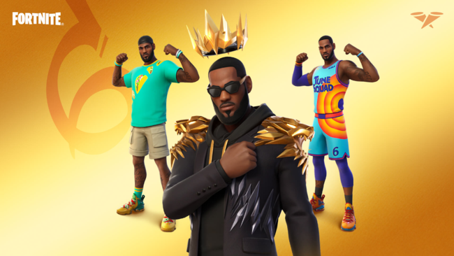 Lebron James en Fortnite