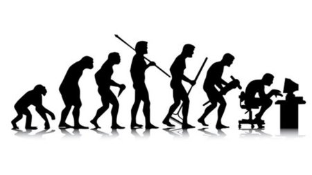 Evolución del ser humano hacia el uso del ordenador
