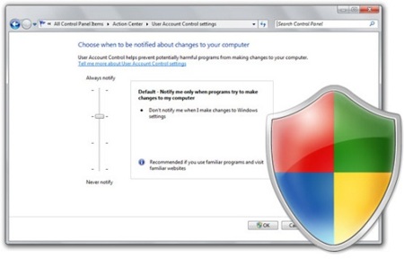 Microsoft soluciona el problema de seguridad del UAC en Windows 7