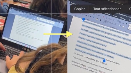 El reconocimiento de texto de iOS 15 permite copiar apuntes de clase sin que nadie se dé cuenta: este vídeo muestra cómo funciona