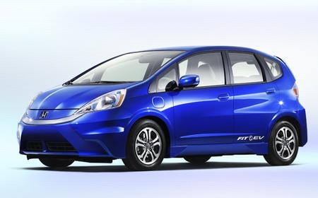 Honda Jazz EV azul