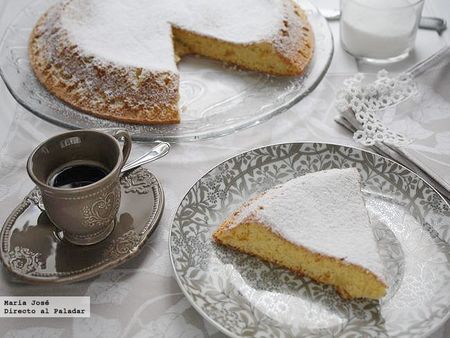 Gató de almendras. Receta de postre