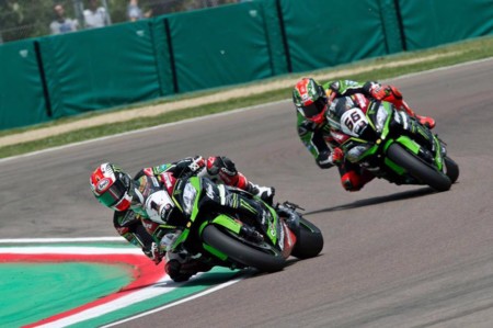 Jonathan Rea Tom Sykes Sbk Imola 2016