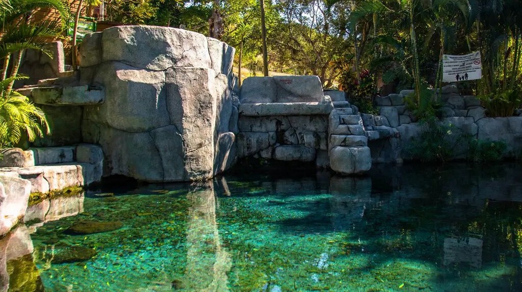 Con aguas de manantial, zona de camping y restaurante, este balneario en México es un lugar ideal para desconectar de la ciudad 
