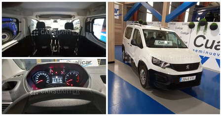 Si buscas una furgoneta que se pueda camperizar, esta Peugeot Rifter puede ser tuya